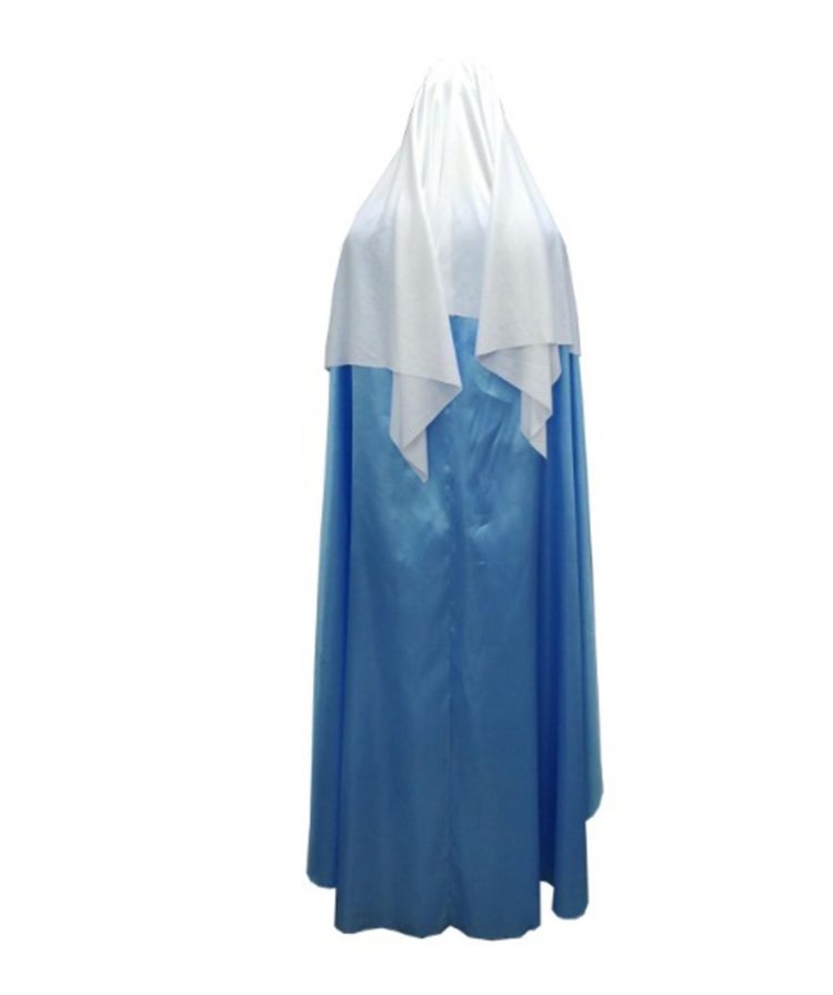 virgin mary costume back view