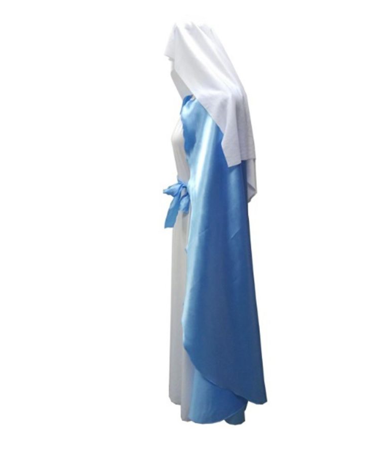 mother mary costume side view