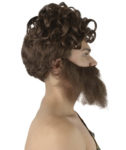 Caveman Wig Side View