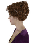 Renaissance lady wig left side view