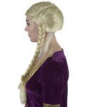 Renaissance girl wig left side view