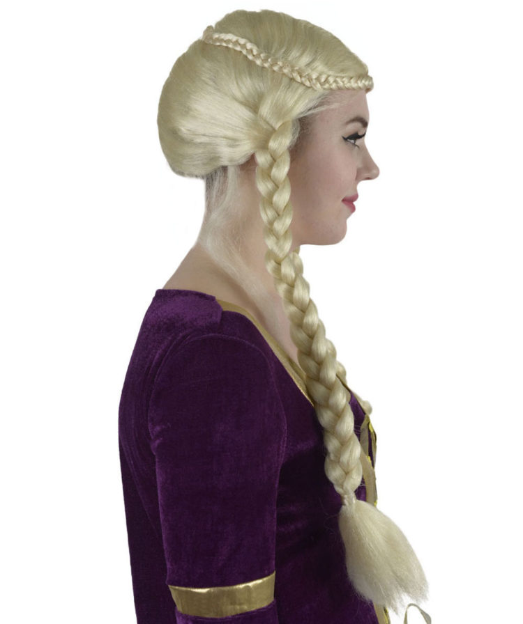Renaissance girl wig