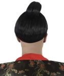 Japanese Samurai Wig back view