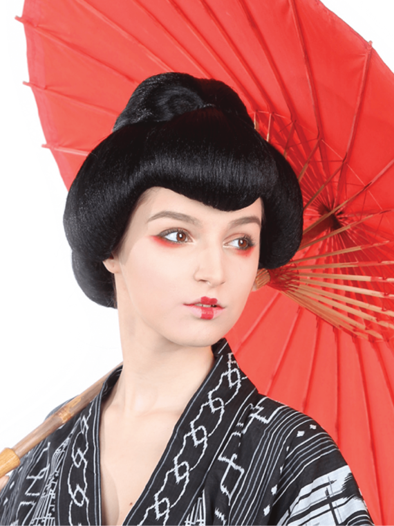 Geisha (Black) Wig