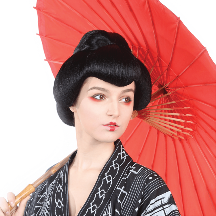 Geisha (Black) Wig