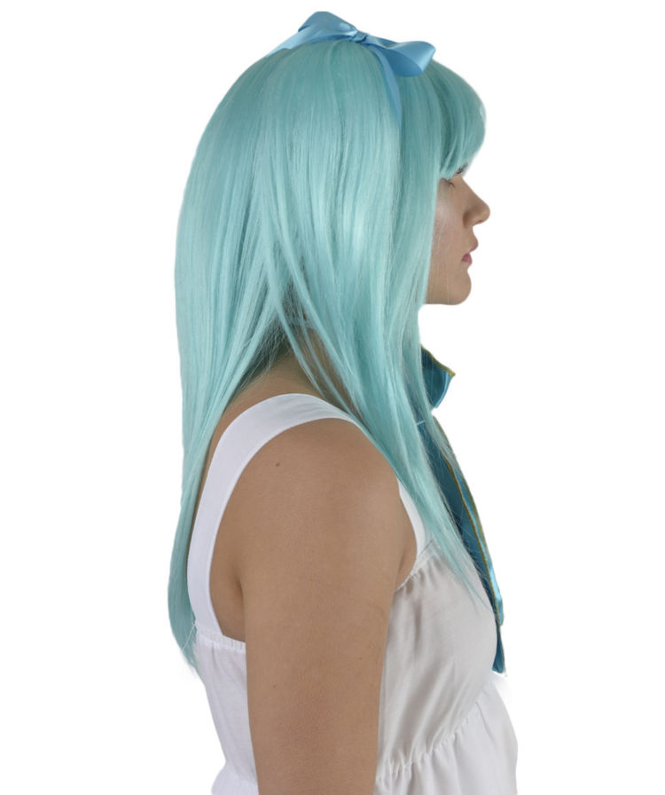 Animation Singer Wig Right Side View