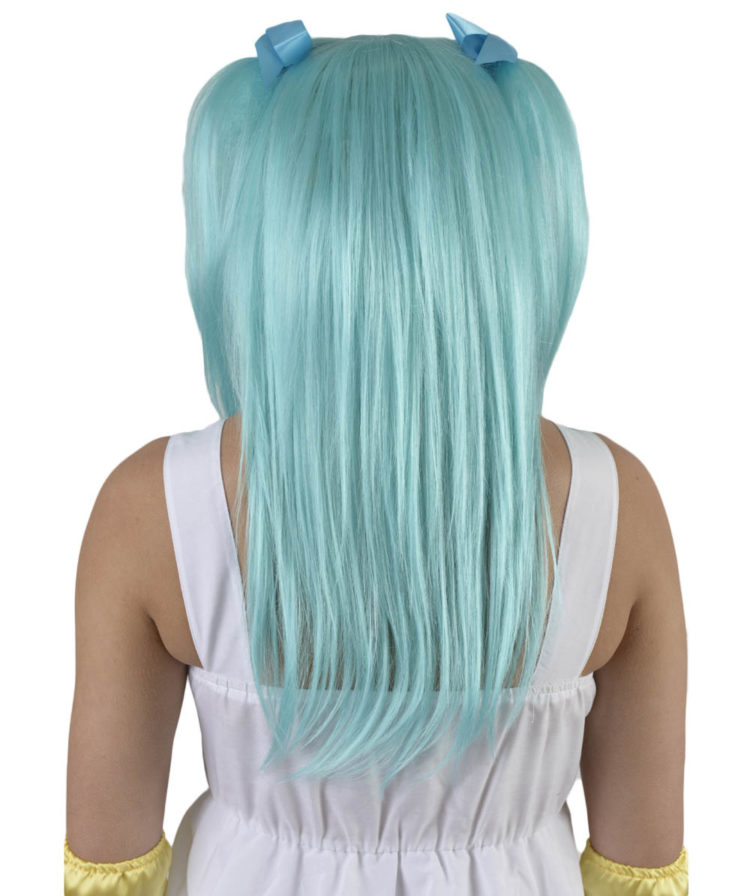 Animation Singer Wig Back Side View