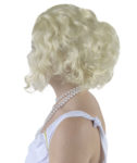 Marilyn monroe wig left side view