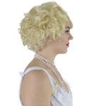 Marilyn wig right side view