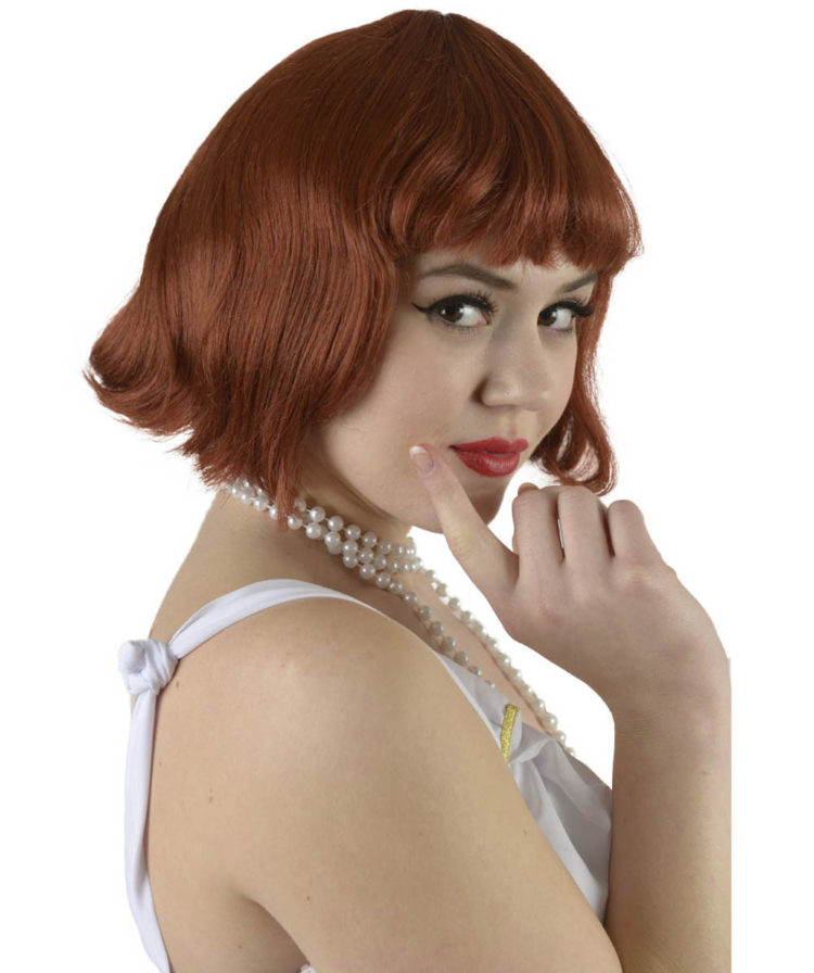 Flapper Wig (Brown)