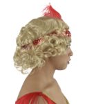1920s Flapper Girl Wig Right Side View