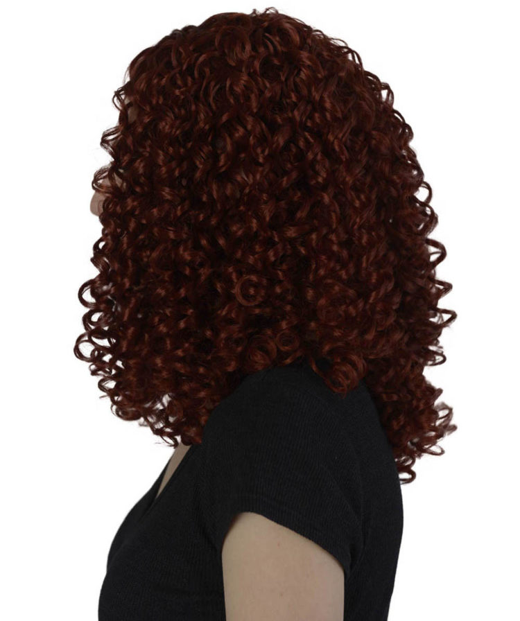 Dance Girl Wig Side View