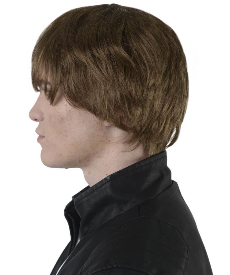 Boyband Wig Side View