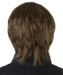 Boy Band Wig Back View