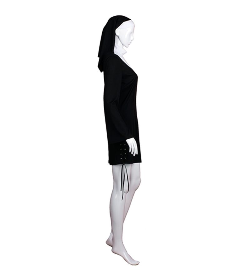 Nun Halloween Costume Side View