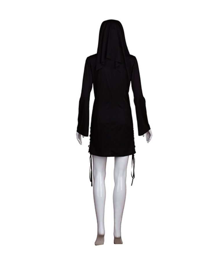 Nun Costume Back View