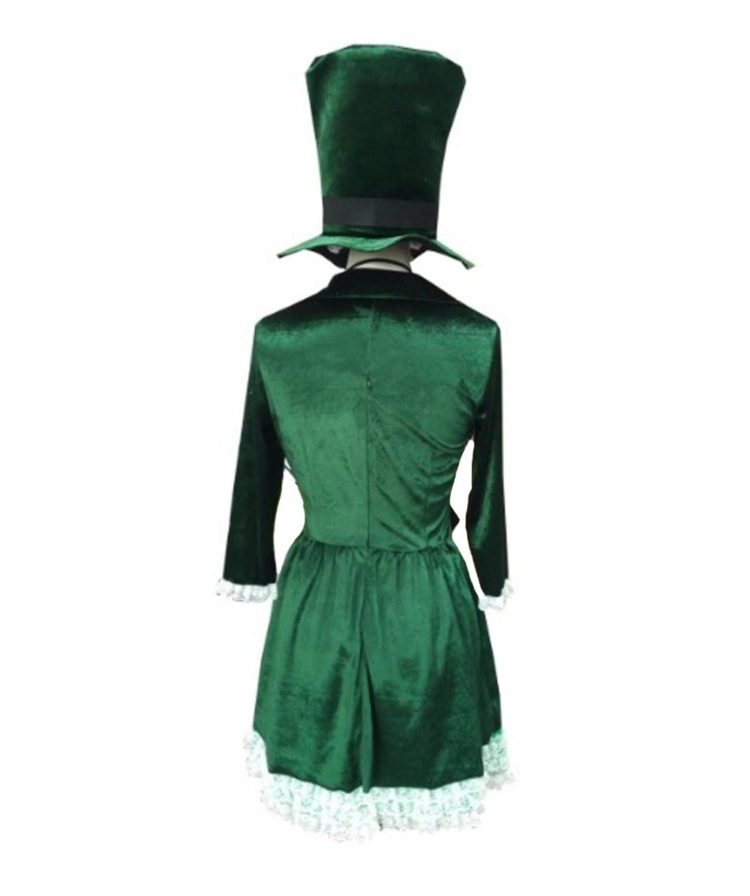 St. Patrick's Leprechaun Costume Back View