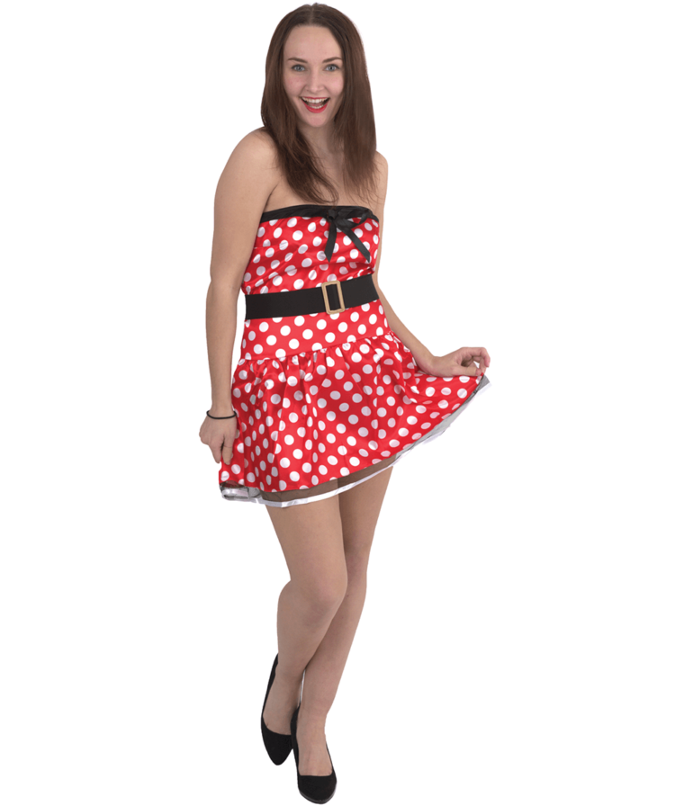 RETRO MS. MOUSE COSTUME