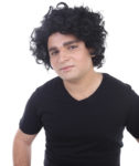 CURLY SINGER WIG FOR MAN